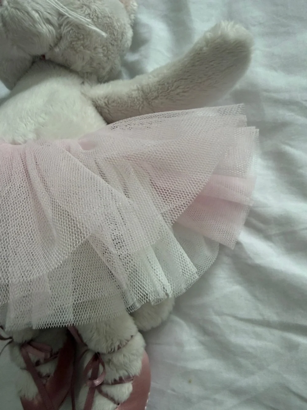 Plush Cat Ballerina Toy in Light Pink Tutu